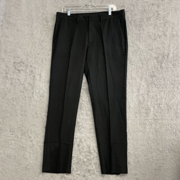 NEW Kenneth Cole Reaction Men's 34x30 Black Slim Fit Performance Pants - Picture 3 of 7